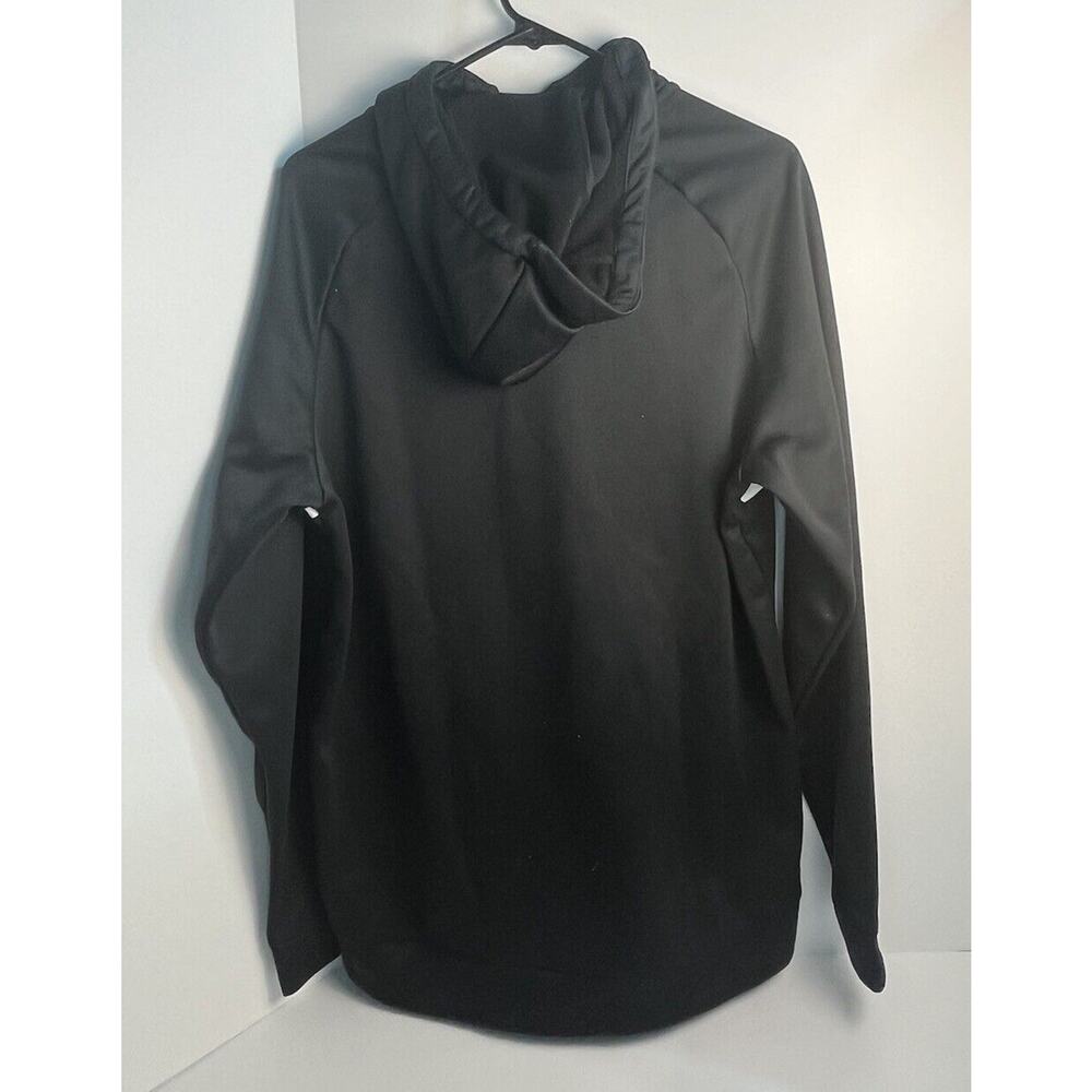 NIKE MENS LARGE HOODIE DRI-FIT THERMA BLACK GRAFFITI HOODED SWEATSHIRT CJ5163 - Picture 7 of 9